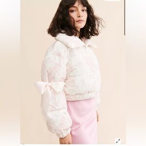 Selkie marshmallow puffer coat